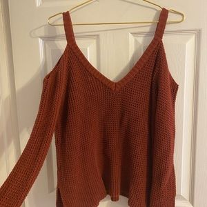 Off shoulder Sweater